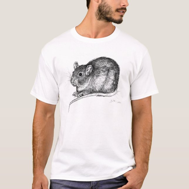 T-shirt "Rat" par le WS (Devant)