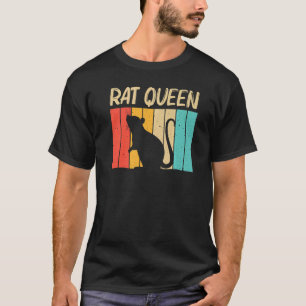 T-shirt Rat Pour Femmes Filles Souris Animal Rodent Rat 1