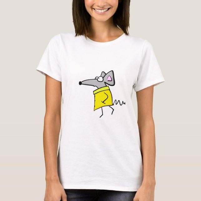 T-shirt Rat sur la passerelle (Devant)