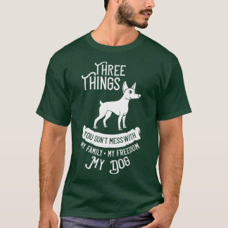 T-shirt Rat Terrier Chien Chien Chien Chien Chien Chien Ch