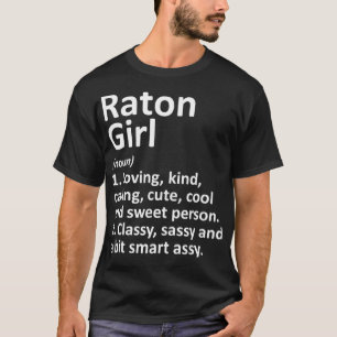 T-shirt RATON L NM NEW MEXICO Funny City Accueil Racines C