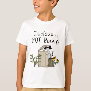 T-shirt Raton laveur curieux
