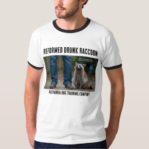 T-shirt Raton laveur ivre