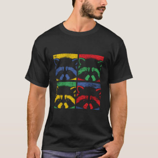 T-shirt Raton laveur Pop