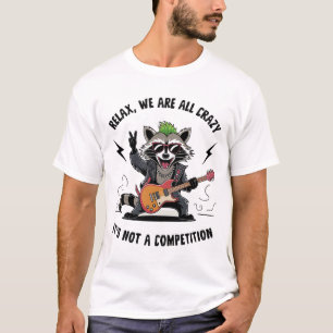 T-shirt Raton racoon drôle