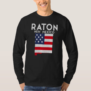 T-shirt Raton USA State America Travel New Mexican New Mex