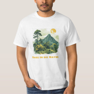 T-shirt Raus in die Natur