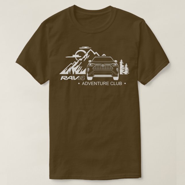 T-shirt RAV4 Adventure Club  (Design devant)