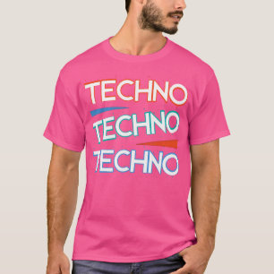 T-shirt Rave Electro Music Dance Party - Clubing Raver Te
