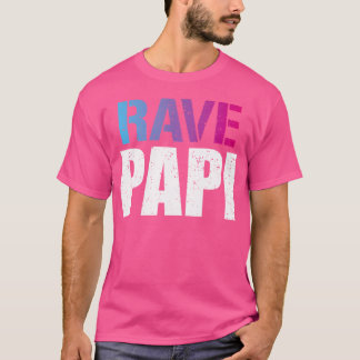 T-shirt Rave Papi - Edm Music Festival Raver Daddy Pères