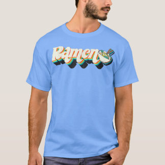 T-shirt Rave rétro 3D - Ramen Vintage