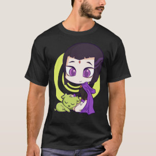 T-shirt Raven and Beast Boy Classic