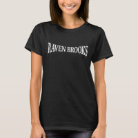 Raven Brooks Bonjour Voisin Noir Avec Texte Blanc