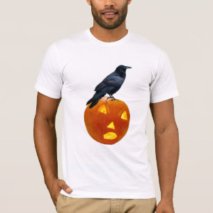 T-shirt Raven Jack-o-Lantern