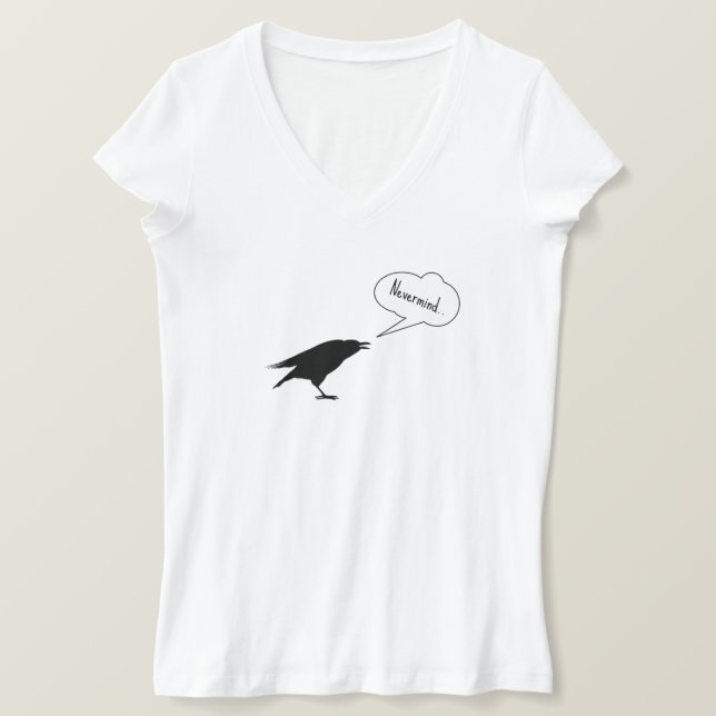 T-shirt Raven Nevermind (Design devant)