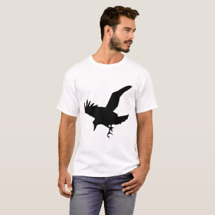 T-shirt Raven Silhouette