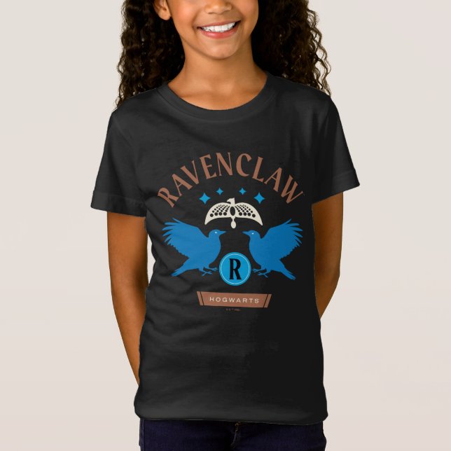 T-Shirt RAVENCLAW™ House Double Eagle Diadem Graphic (Devant)