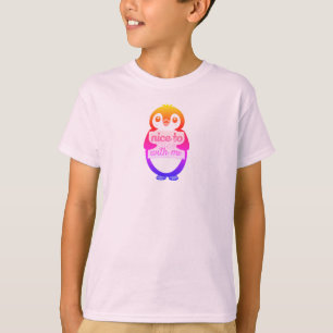 T-shirt Ravi de faire votre connaissance - Signe Manchot