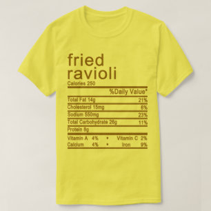 T-shirt raviolis frits