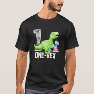 T-shirt Rawr Je suis Rex 1er Anniversaire 1 Anniversaire D