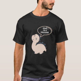T-shirt Rawr Je suis un Dinosaur Amusant et mignon Je suis