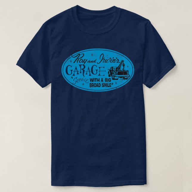 T-shirt Ray amp Irwins Garage (Design devant)