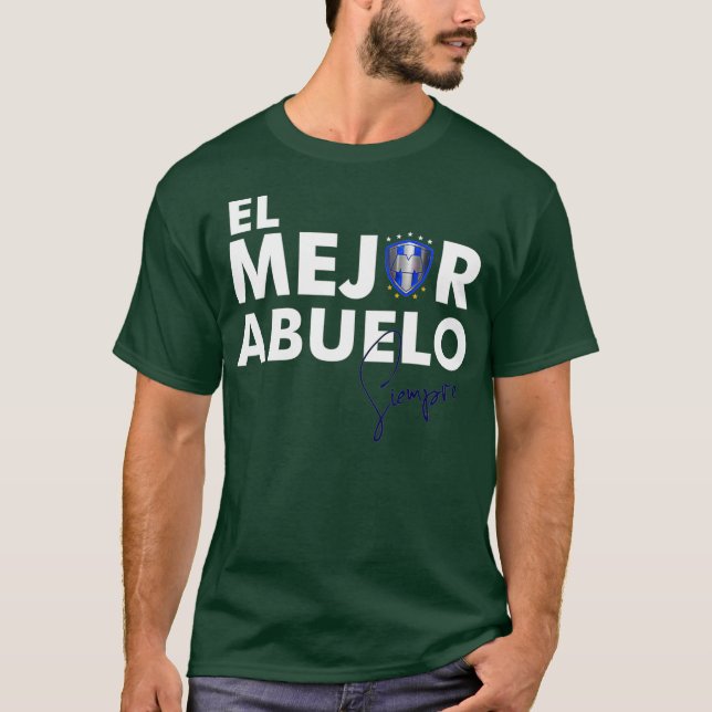 T-shirt Rayados Fête des pères Cadeau Tee Football (Devant)