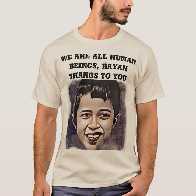 T - Shirt    Rayanwe sind alle Menschen (Vorderseite)