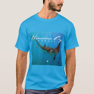 T-shirt Rayon de Manta d'Oahu de baie de Hanauma