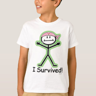 T-shirt Rayonnement de survivant de cancer du sein