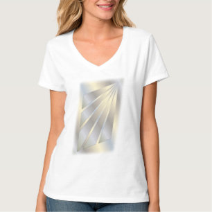 T-shirt Rayons d'or blanc