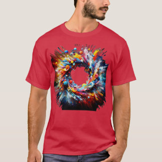 T-shirt Rayons solaires du système solaire Starlit