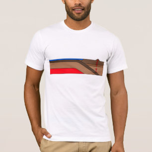T-shirt Rayure de subduction