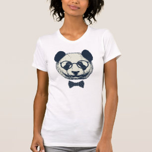 T-shirt Rayures de panda