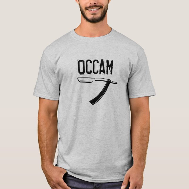 T-shirt Razor d'Occam (Devant)