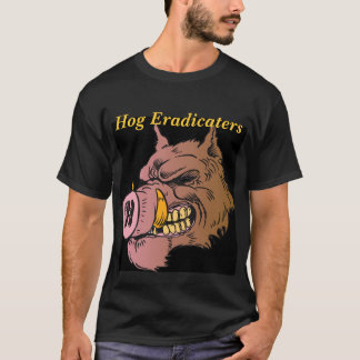 T-shirt razorback2, porc Eradicaters