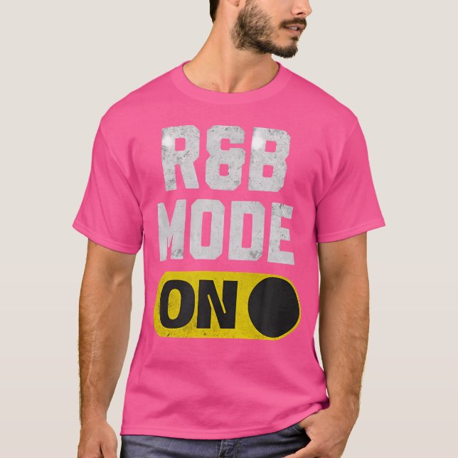 T-shirt Rb Mode Sur Musique Concert Festival Souvenir (Devant)