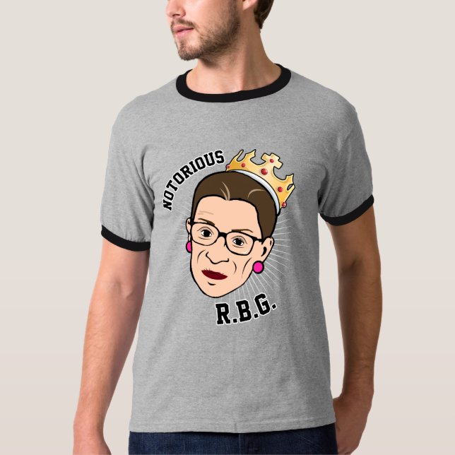 T-shirt RBG notoires - Ruth Bader Ginsburg -- (Devant)