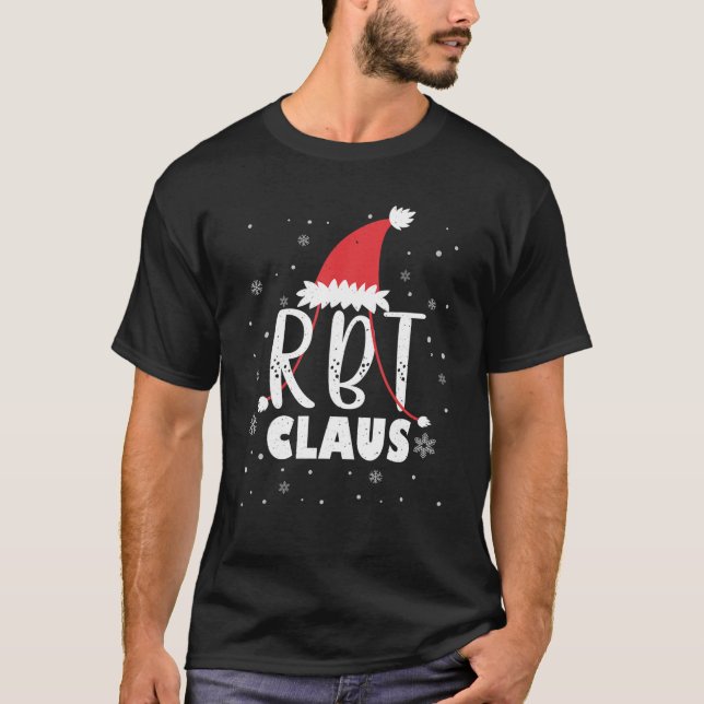 T-shirt RBT Claus Père Noël Christmas Behavior Tech (Devant)