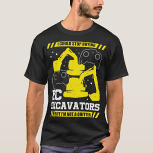 T-shirt RC Excavateur de construction Digger de véhicule c