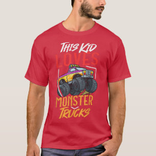 T-shirt Rc Monster Truck Remote