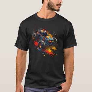 T-shirt RC Racing Remote Control Car Off-Road Racing
