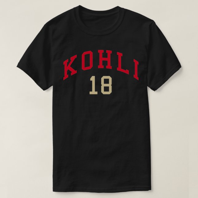 T-shirt Rcb Virat Kholi (Design devant)