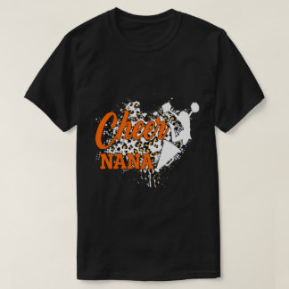 T-shirt Rd Cheer Nana Sur Chemise Cheetah, Chemise Sport