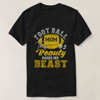 T-shirt RD Chemise de maman de football personnalisée, cet