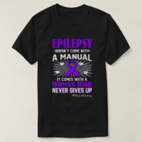 RD Chemise d'épilepsie personnalisée, sensibilisat