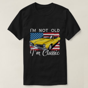 T-shirt RD Je ne suis pas vieille Je suis classique Drapea
