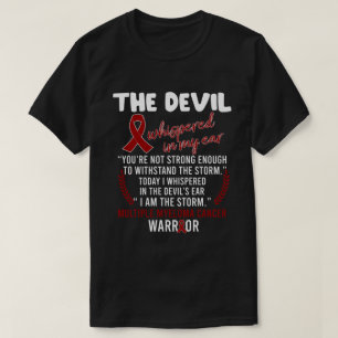 T-shirt RD Le Diable - Myélome Multiple Cancer Sensibilisa