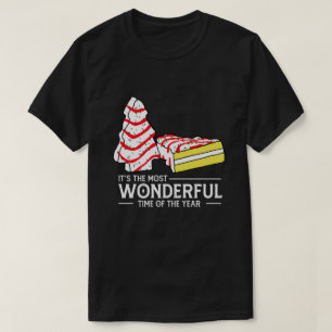 T-shirt RD Little Tis' The Season Christmas Tree Cakes Deb
