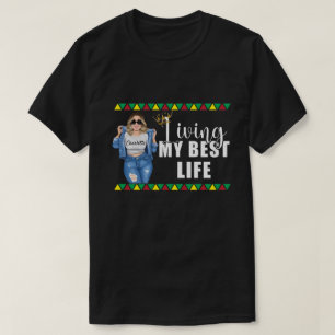 T-shirt RD Vie personnalisée Ma meilleure vie